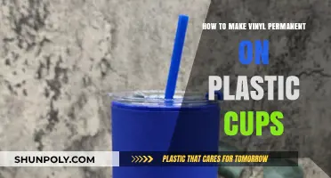 Permanent Vinyl on Plastic Cups: Easy DIY Application Tips & Tricks