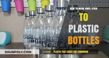 Easy Vinyl Adhesion: Tips for Decorating Plastic Bottles with Vinyl