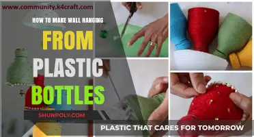 Creative Eco-Friendly DIY: Crafting Wall Hangings from Plastic Bottles
