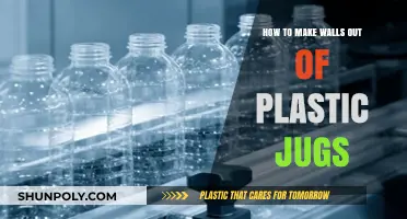 Eco-Friendly Building: Crafting Durable Walls from Recycled Plastic Jugs