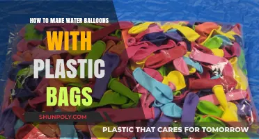Creative DIY: Crafting Water Balloons Using Plastic Bags Easily