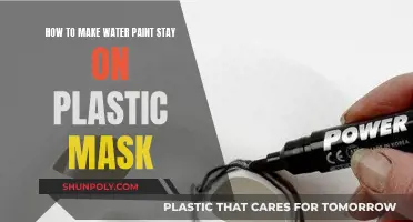 Water-Based Paint Adhesion to Plastic Masks: A Guide