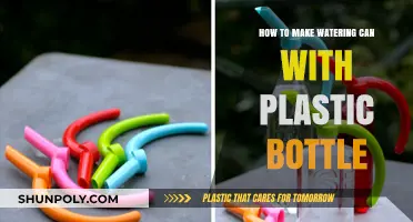 DIY Garden Hack: Craft a Watering Can from Plastic Bottles