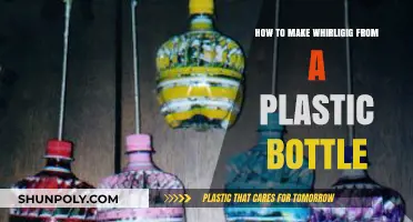 Crafting a Whimsical Whirligig from Recycled Plastic Bottles