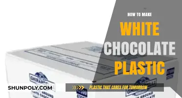 Crafting White Chocolate Plastic: A Simple DIY Edible Decor Guide
