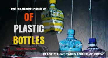 Creative DIY Wind Spinners: Upcycling Plastic Bottles for Garden Decor