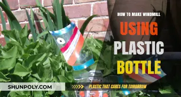 DIY Eco-Friendly Windmill: Crafting with Recycled Plastic Bottles