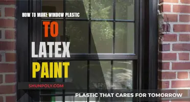 Plastic to Latex: Painting Windows with a Smooth Finish