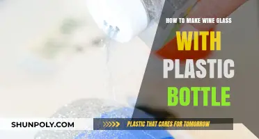 DIY Wine Glass Craft: Upcycling Plastic Bottles into Elegant Drinkware