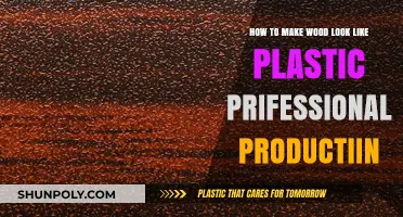 Transform Wood into Plastic: Professional Techniques for Realistic Finishes