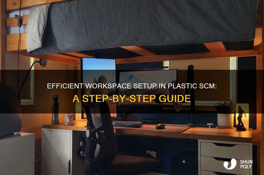 how to make work space in plastic scm