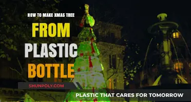 Eco-Friendly Christmas: Crafting a Festive Tree from Plastic Bottles
