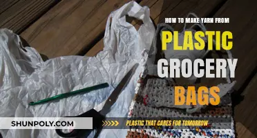 Eco-Friendly Crafting: Transforming Plastic Grocery Bags into Yarn