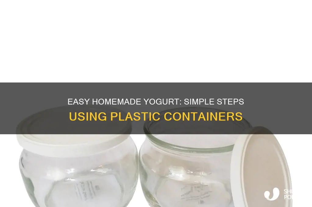 how to make yogurt in plastic