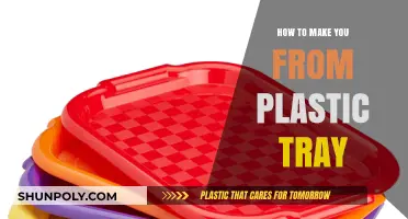 Creative DIY: Transforming Plastic Trays into Unique You-Inspired Crafts