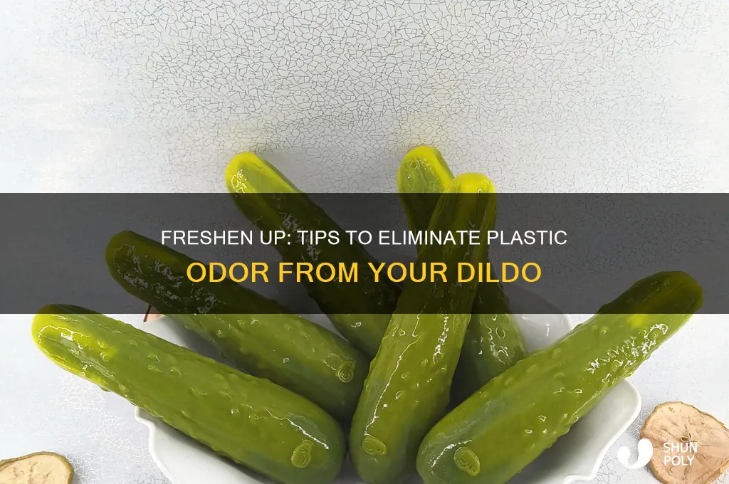 how to make your dildo smell less like plastic