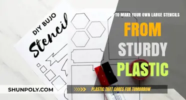 DIY Large Sturdy Plastic Stencils: Easy Step-by-Step Guide