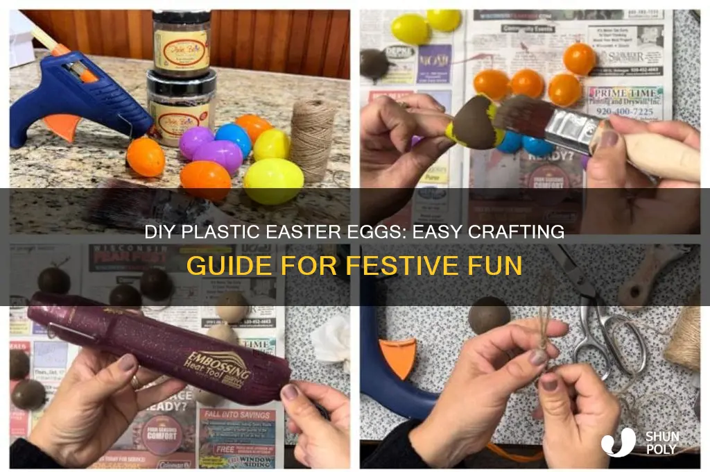 how to make your own plastic easter eggs