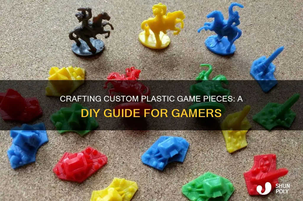 how to make your own plastic game pieces