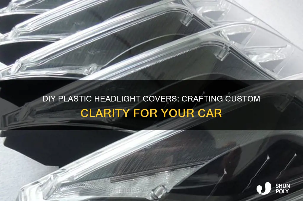 how to make your own plastic headlight covers