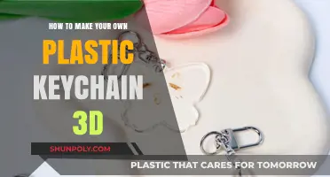 DIY 3D Plastic Keychain: Easy Steps to Create Your Own
