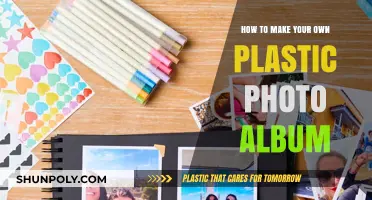 DIY Plastic Photo Album: Crafting Memories with Customizable Storage