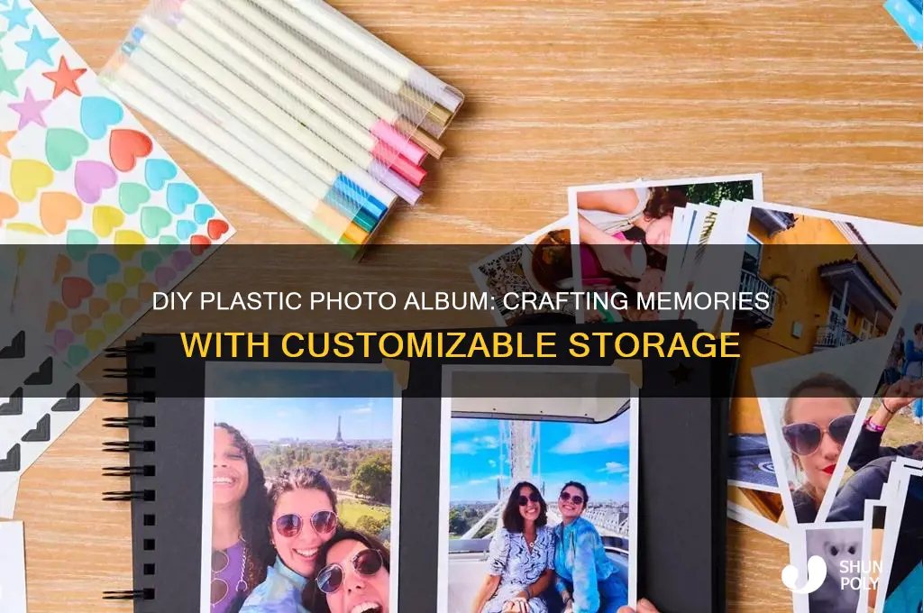 how to make your own plastic photo album