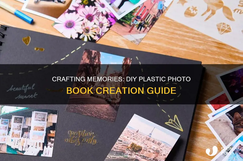how to make your own plastic photo book