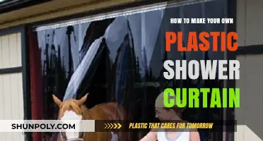 DIY Plastic Shower Curtain: Easy Steps to Craft Your Own