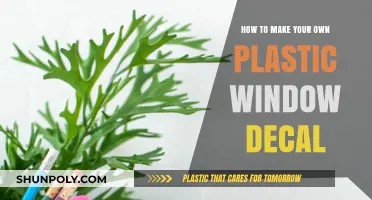 DIY Plastic Window Decal: Easy Step-by-Step Guide for Custom Designs