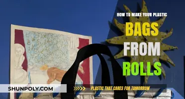 DIY Plastic Bag Making: Crafting Custom Bags from Rolls at Home