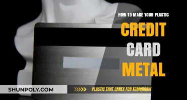 Transform Your Plastic Credit Card into a Sleek Metal Design Easily