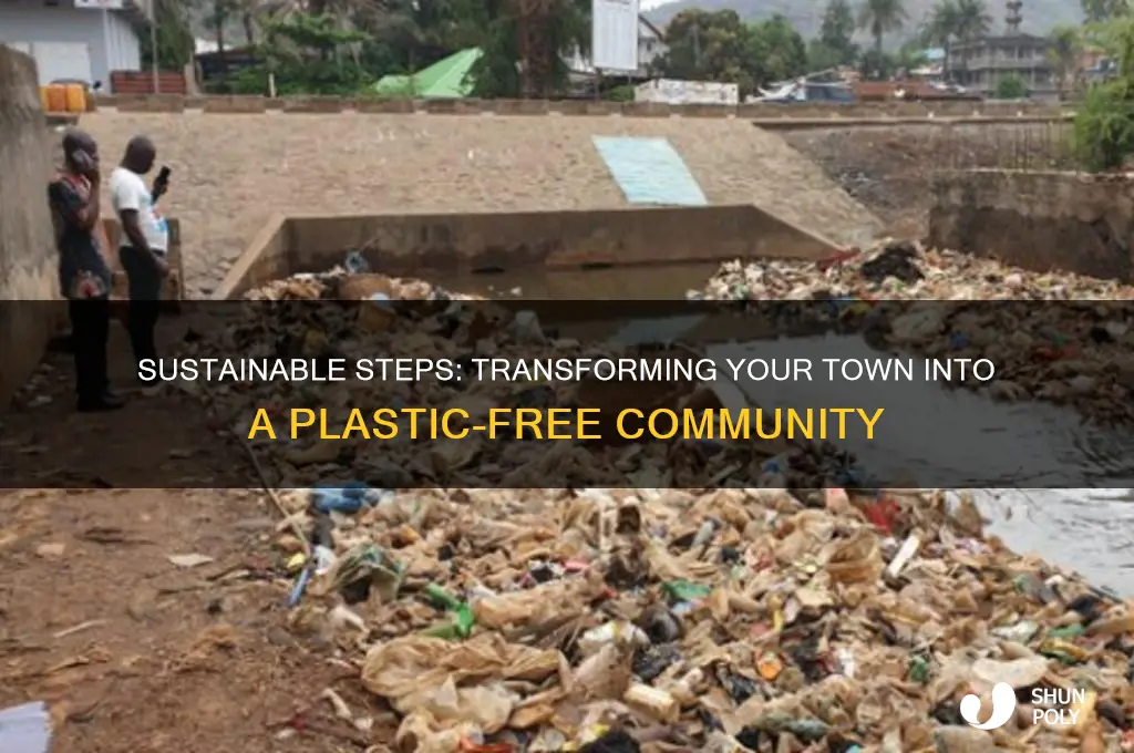 how to make your town plastic free