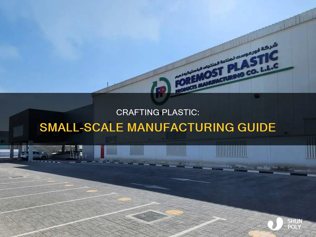 how to manufacture a small plastic item