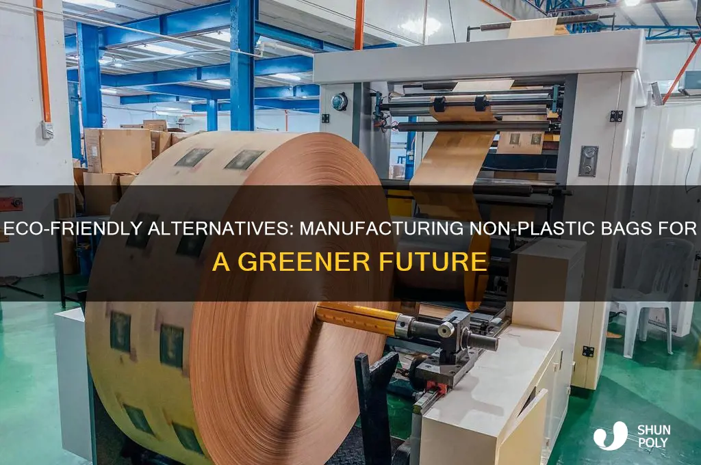 how to manufacture non plastic bags