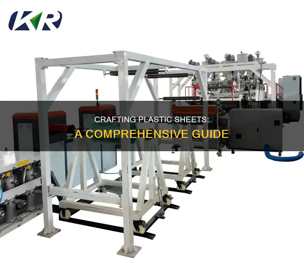 how to manufacture sheets of plastic