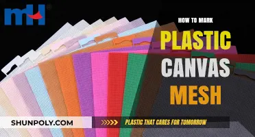 Plastic Canvas Mesh: Marking Techniques for Beginners