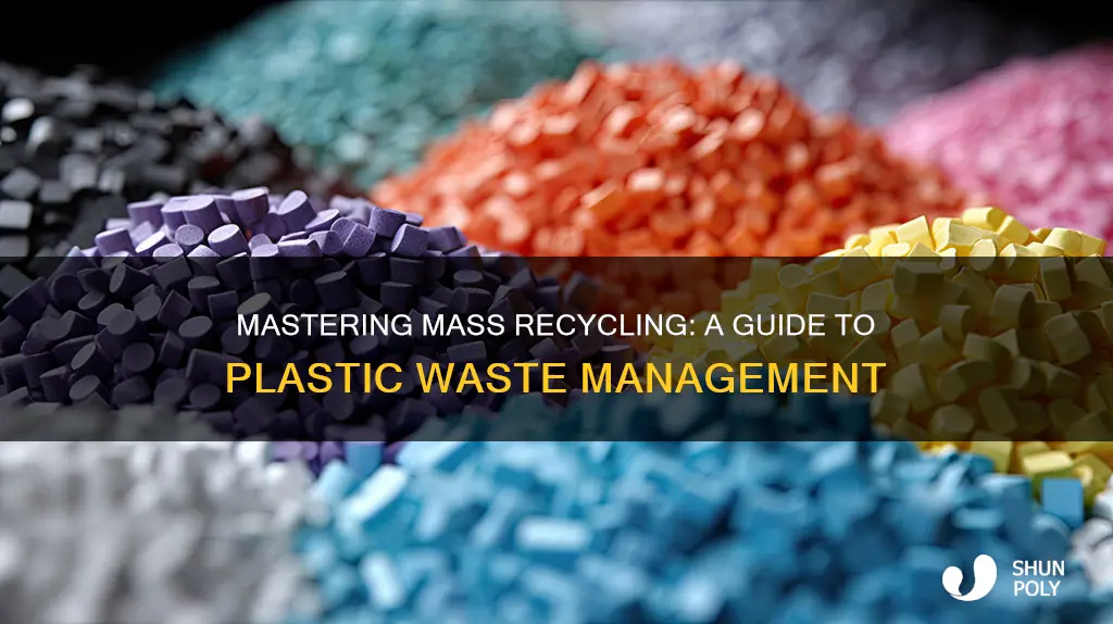 how to mass recycle plastic