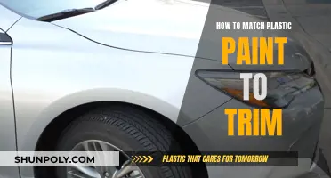 Matching Plastic Paint to Trim: Achieving a Flawless Finish