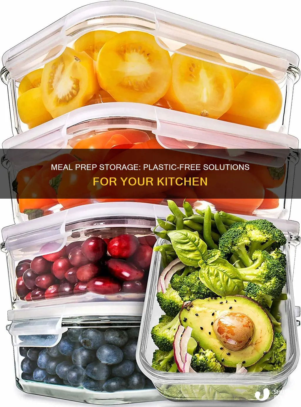 how to meal prep storage no plastic