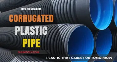 Measuring Corrugated Plastic Pipes: A Comprehensive Guide