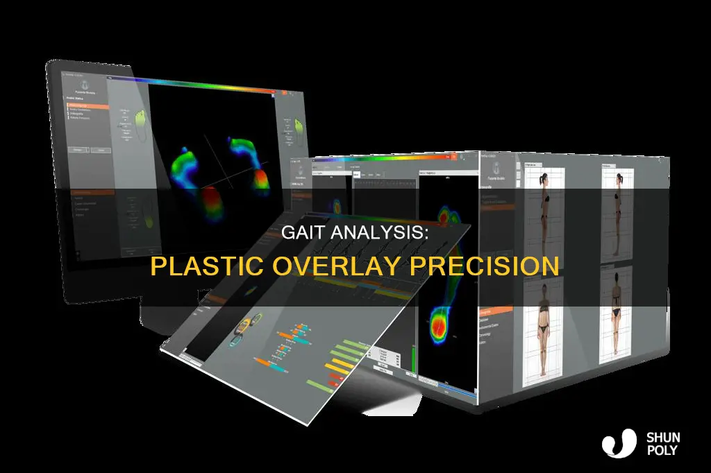 how to measure gait with plastic overlay