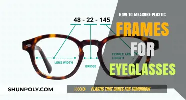 Eyeglass Plastic Frame Sizing: A Quick Guide