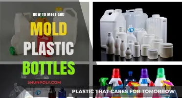 Creative Recycling: Melting and Molding Plastic Bottles for DIY Projects