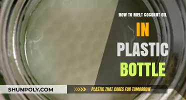 Safely Melting Coconut Oil in Plastic Bottles: A Quick Guide