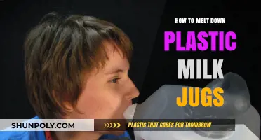 Melting Plastic Milk Jugs: A Step-by-Step Guide