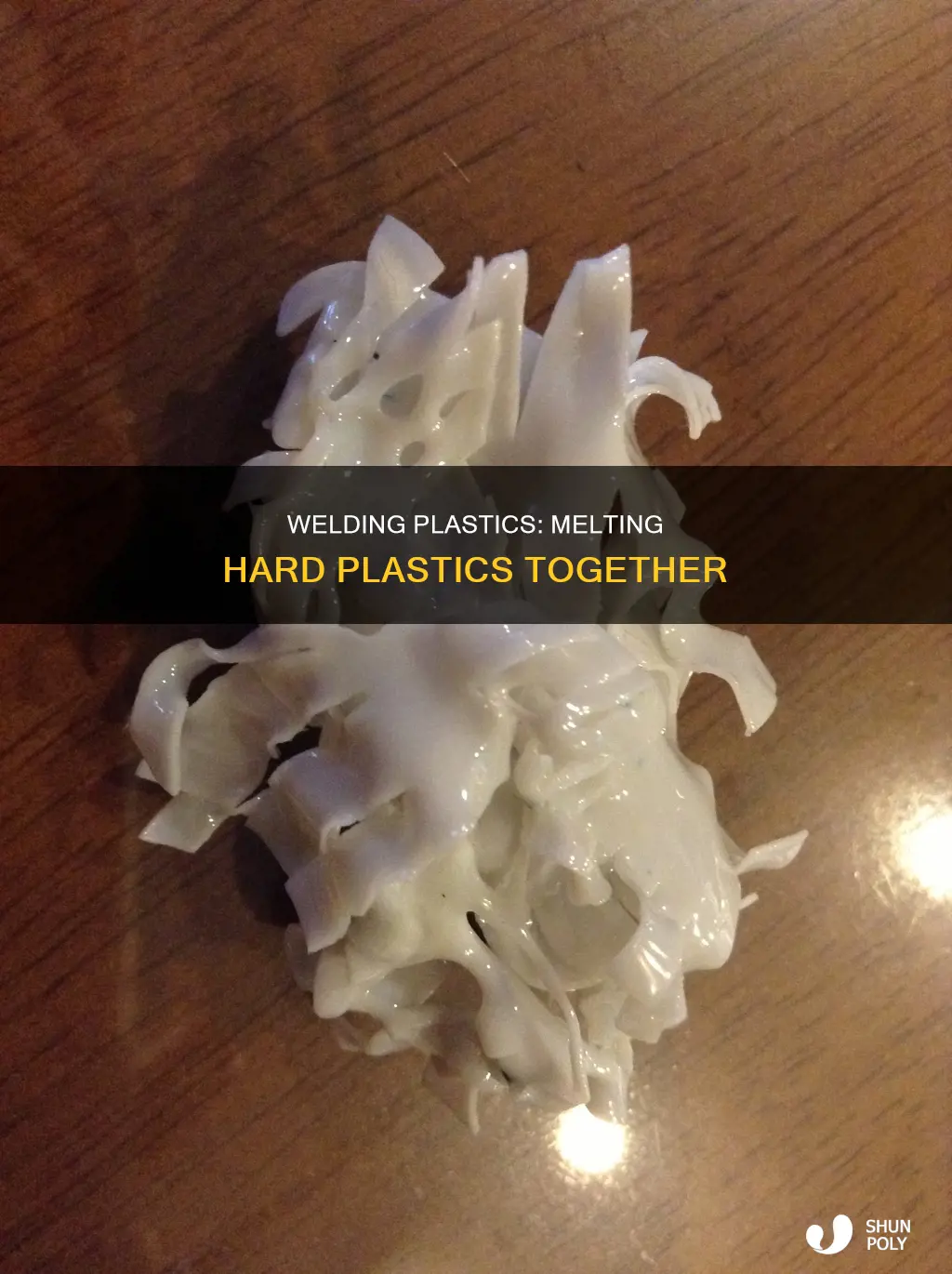 how to melt hard plastic together