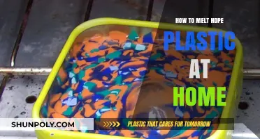 Melting HDPE Plastic: A DIY Home Guide