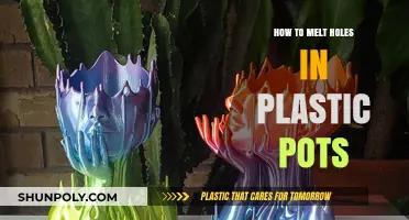 Melting Holes in Plastic Pots: Easy and Quick Techniques