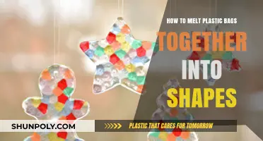 Creative Plastic Fusion: Crafting Shapes from Melted Bags